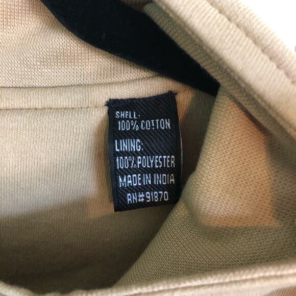 Bolle Golf Men's Size XL Cream 1/4 Zip Vest Lined Sweater Golf Sweater Vest - Picture 3 of 7